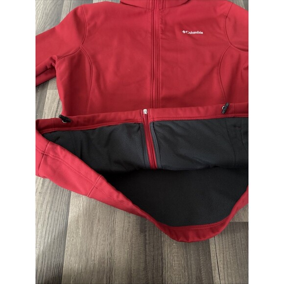 Columbia Zip Up Jacket Men’s XL Red - Picture 6 of 8